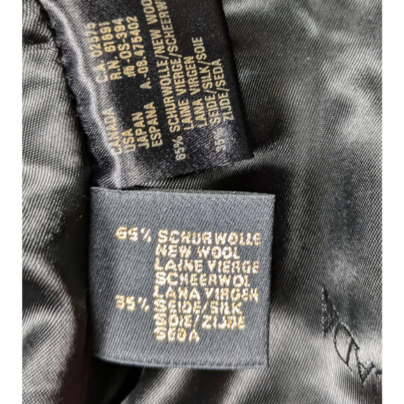 Vintage Escada Black and Gold Geometric Design Blazer Size 40 - Picture 6 of 7